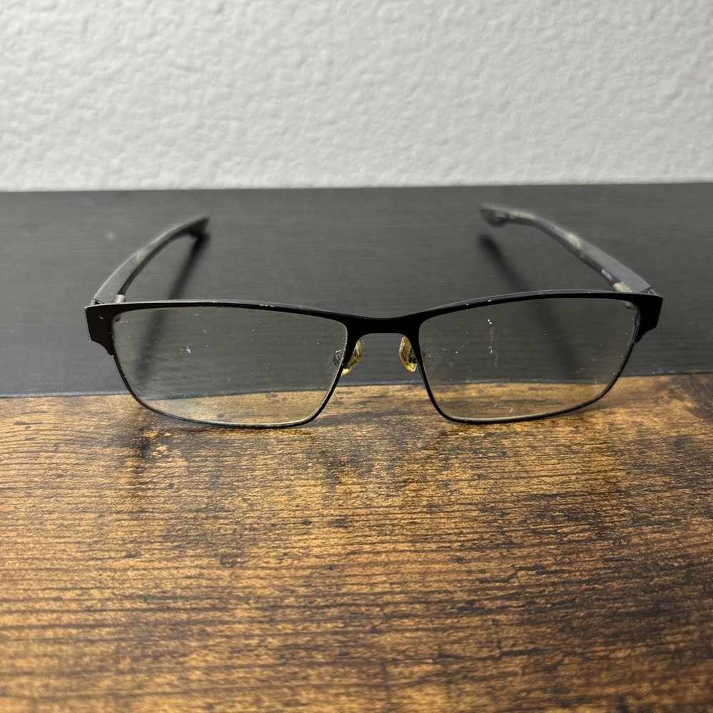 Columbia C3003SC Satin Black Rectangular Eyeglass Size 58 16 150